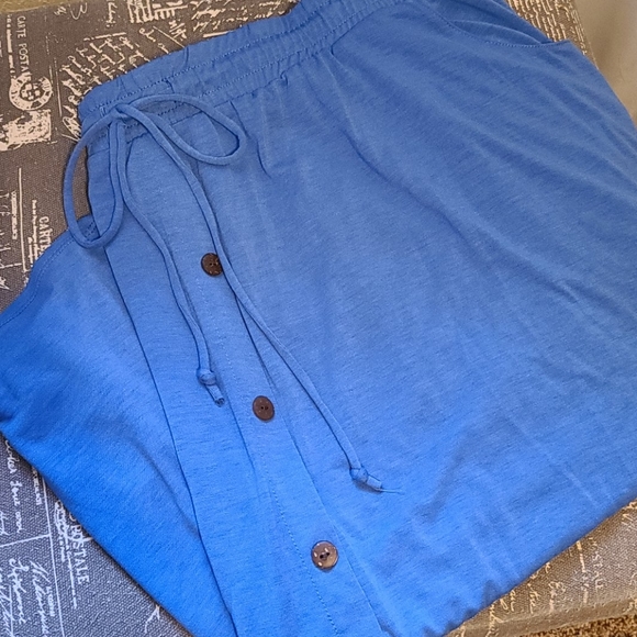 Lularoe Solid Blue Marsha Skirt